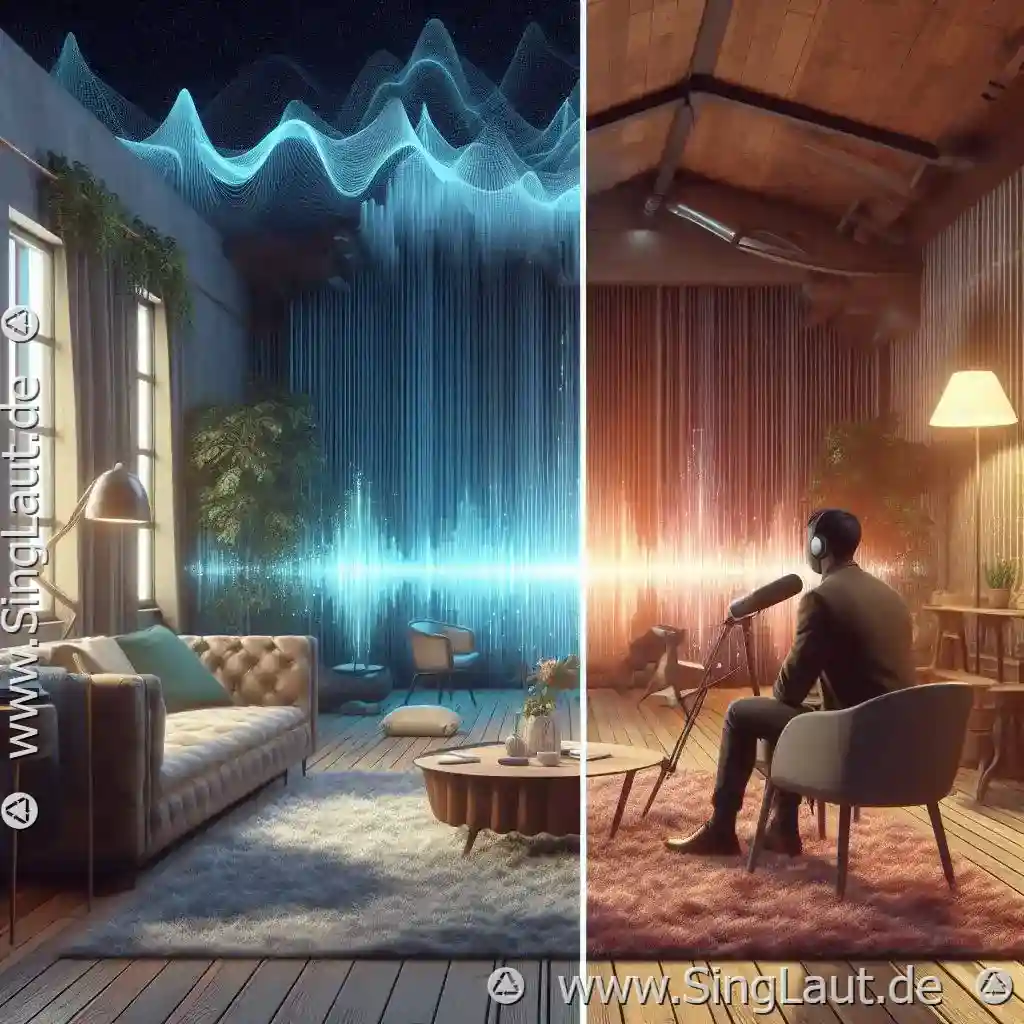 Warum sich Ihre Stimme in kleinen im Vergleich zu großen Räumen verändert