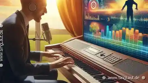 Wie man mit einem Klavier die Stimmresonanz spürt
