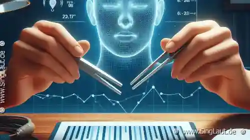 Wie man mit einer Stimmgabel seine Stimme verbessert