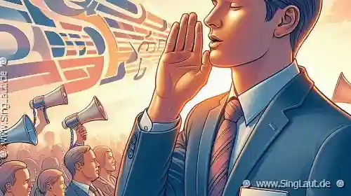 Stille Aufwärmübungen für öffentliche Reden