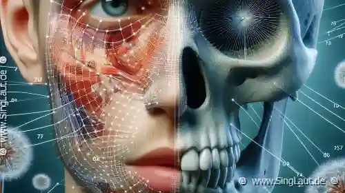 Der Zusammenhang zwischen Gesichtsknochen und Projektion