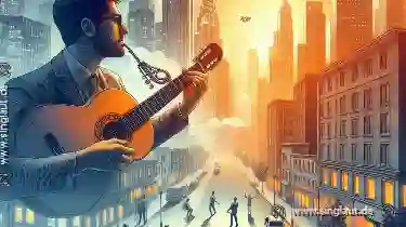 Wie Straßenmusiker urbane Spannungen abbauen