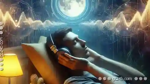 Wie man binaurale Beats für tiefen, erholsamen Schlaf nutzt