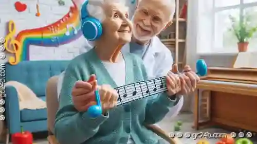 Musik- und Bewegungstherapie für Senioren mit kognitivem Abbau