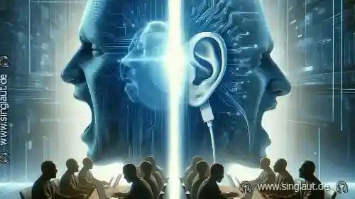 Die Erleichterung, ohne Unterbrechung gehört zu werden