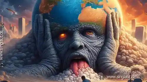 Die Erschöpfung einer Welt, die nicht aufhört zu reden