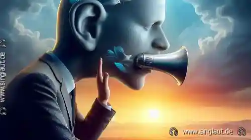 Die Heuchelei, die Stimme zu schätzen und das Zuhören zu ignorieren