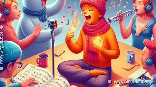 Wie man Summen zum Aufwärmen kalter Vocals verwendet