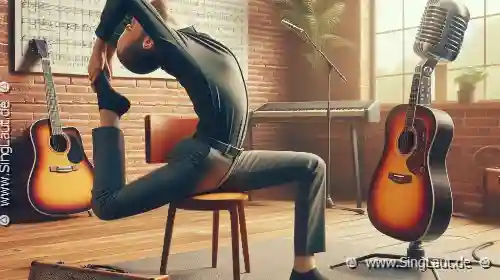 Die besten Dehnübungen zum Lösen von Verspannungen vor dem Singen