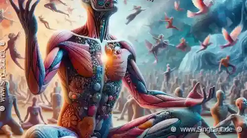 Den Atem in jeder Pose vokalisieren