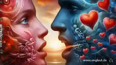 Die Trennung zwischen gesprochenen Worten und vokaler Absicht in der Liebe.