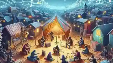 Die Rolle der Musik für die Einheit in Flüchtlingslagern